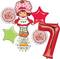 Strawberry Shortcake™ Birthday 7-Piece Foil Balloon Bouquet